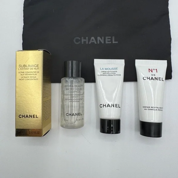 CHANEL Bag of Goodies #2 including CHANEL SUBLIMAGE L’EXTRAIT DE NUIT!